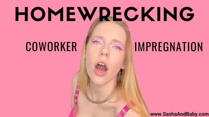 Homewrecking Coworker Impregnation Virtual POV Sex