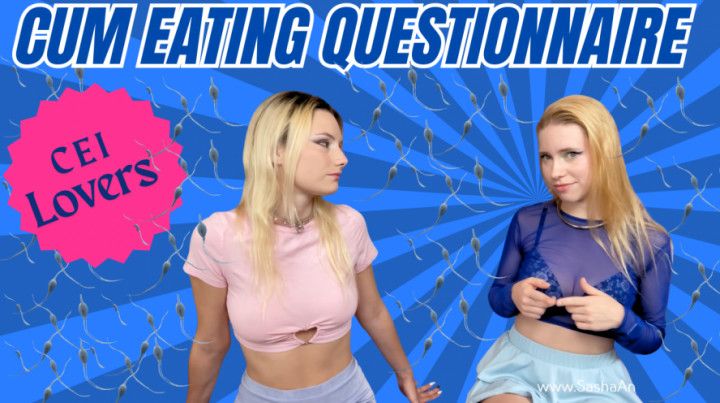 CEI Questions - Cum Eating Instruction - Tell Us More