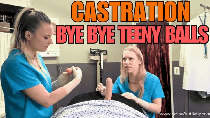 Castration - Tiny Balls Cut Off by Crazy Doctors