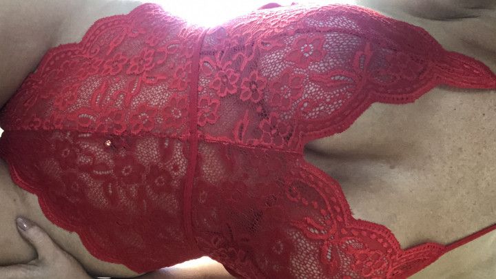 Modelling my new red bodysuit flashing