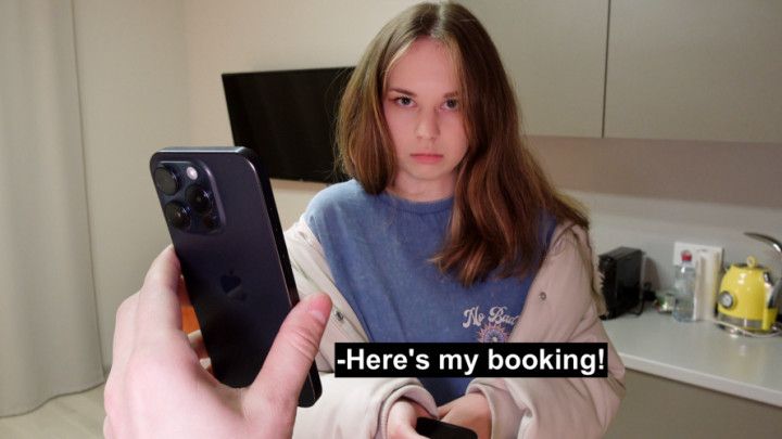 Due to a booking error, I spent the night with a stranger