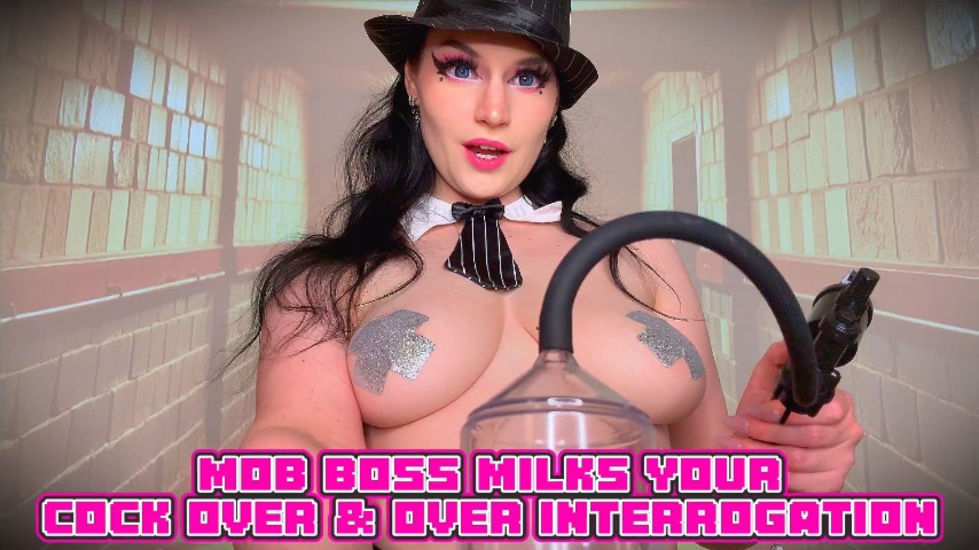 Mob Boss Milks Your Cock Over &amp; Over Interrogation