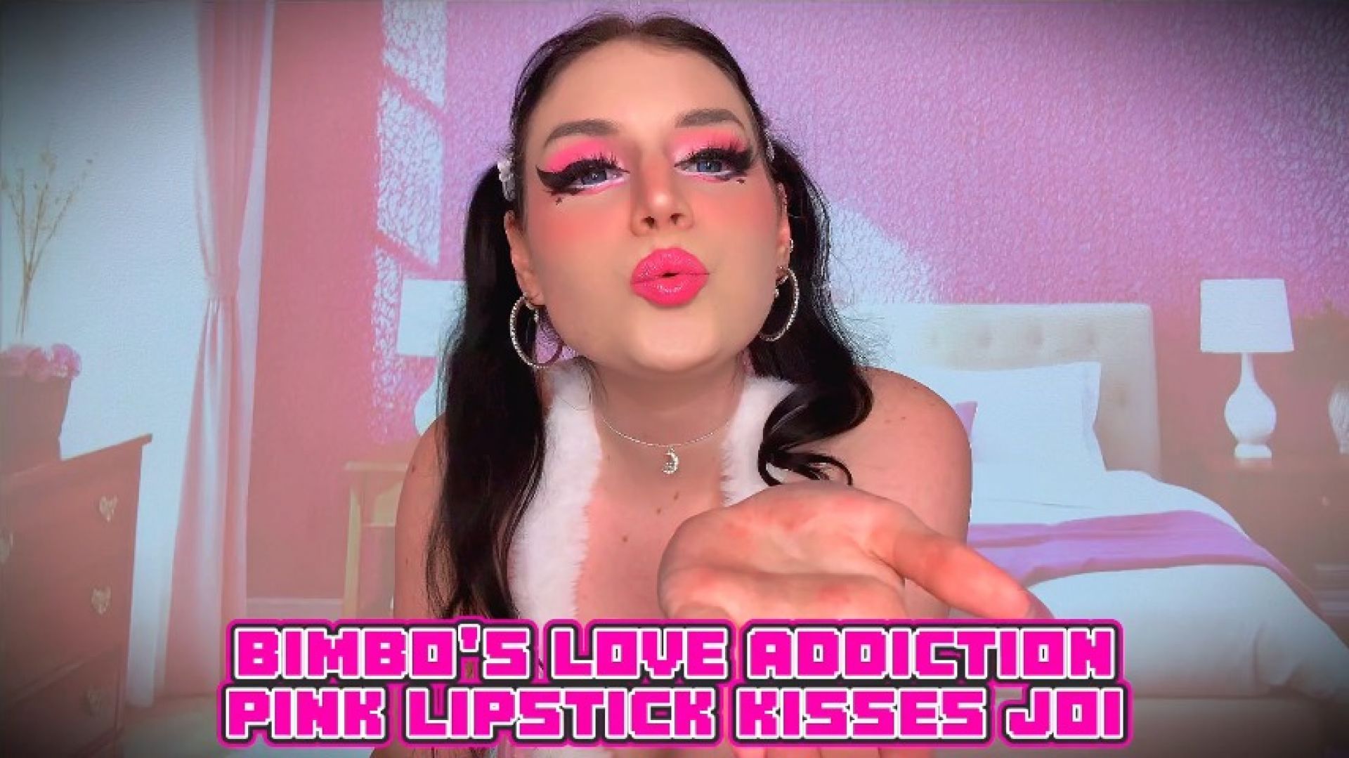 Bimbo's Love Addiction Pink Lipstick Kisses JOI