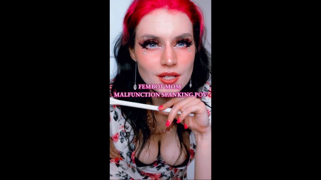 FemBot step-Mom Malfunction Spanking POV MOBILE VERSION