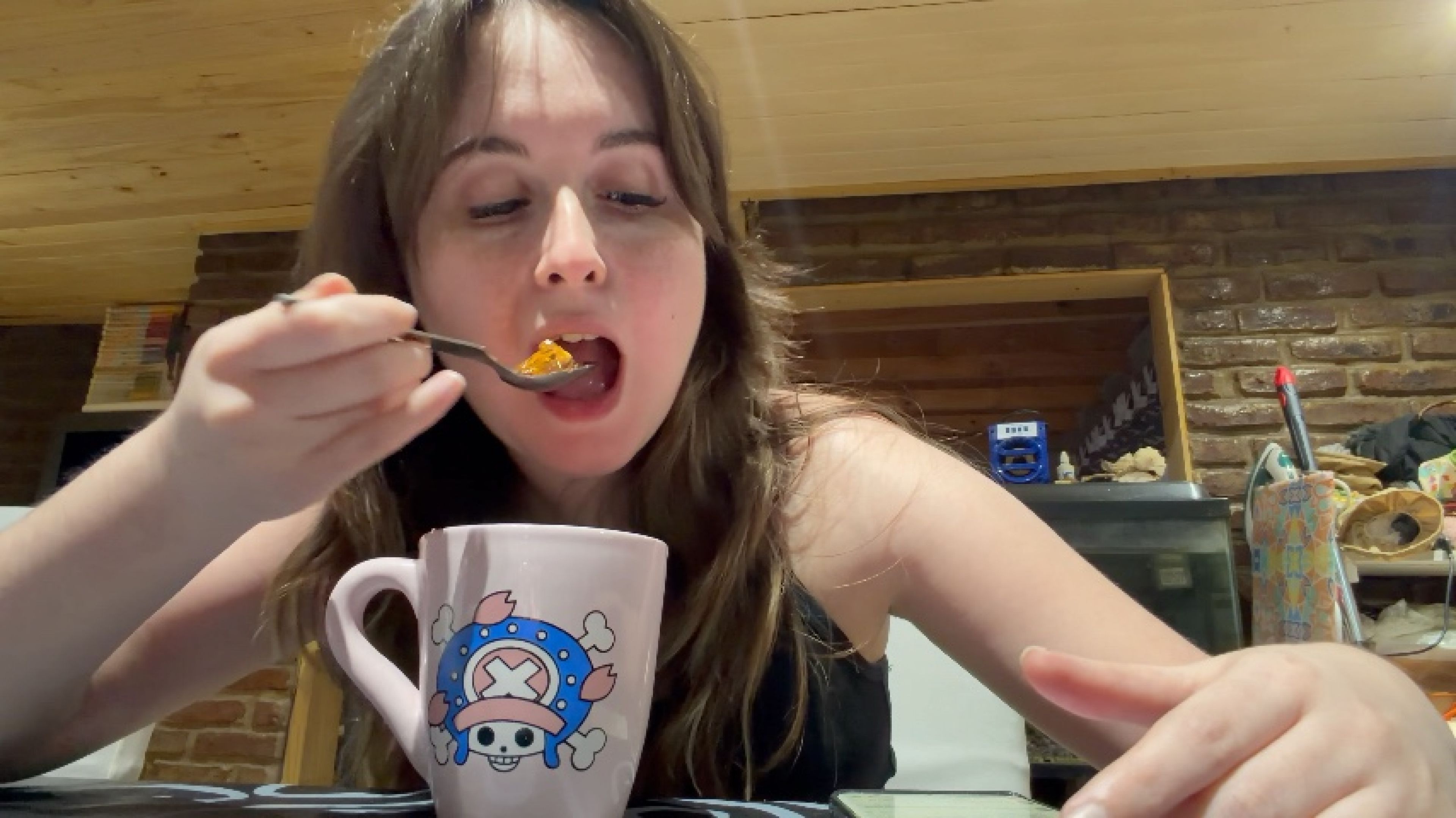 Eating Jell-O while ignoring you