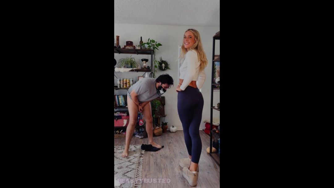 Mean Girl Next Door Busting with Dakota Lyn