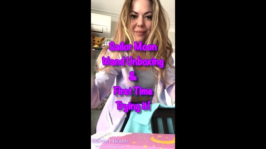 First Time Trying Sailor Moon Wand