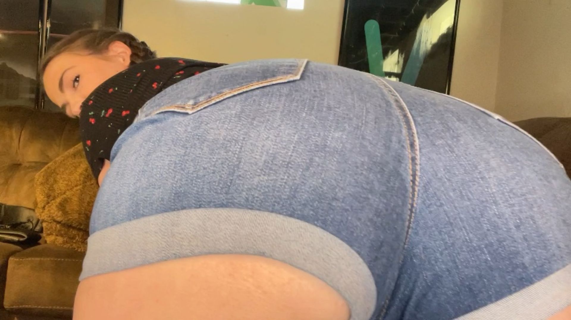 Step-Daddy Strokes &amp; Worships My Ass