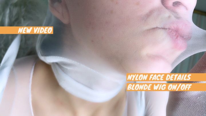 Silky nylon face mask
