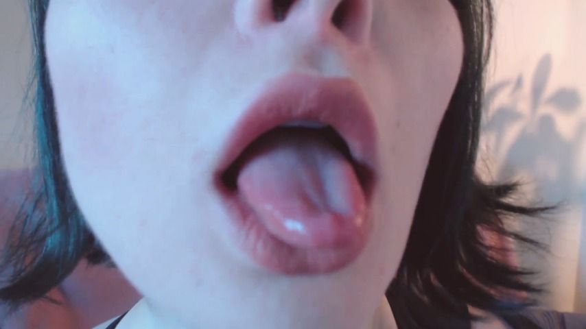 ASMR Whispering and Kissing Close Up