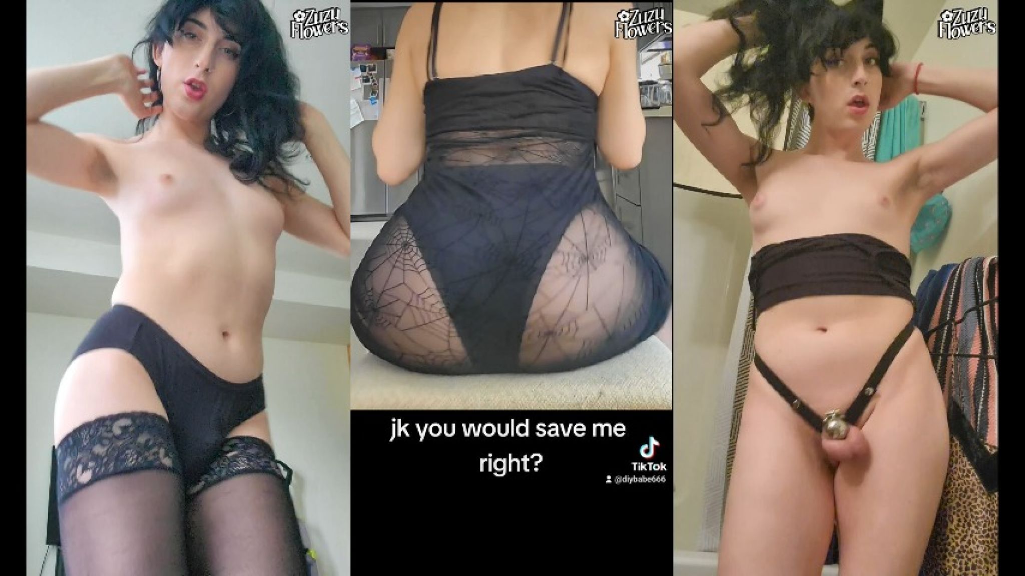 Compilation Tiktoks, teases, booty,  solo + with my gal pal