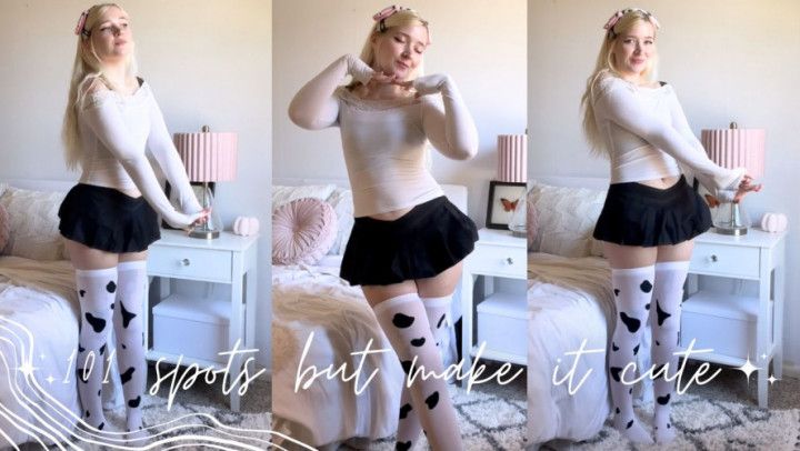 Dalmatian Costume Try On - 101 Spots but Make it Cute