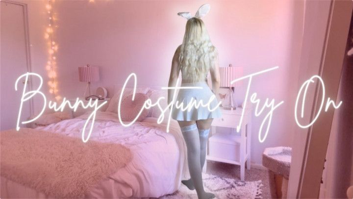 Bunny Costume Try On Too Cute to Handle