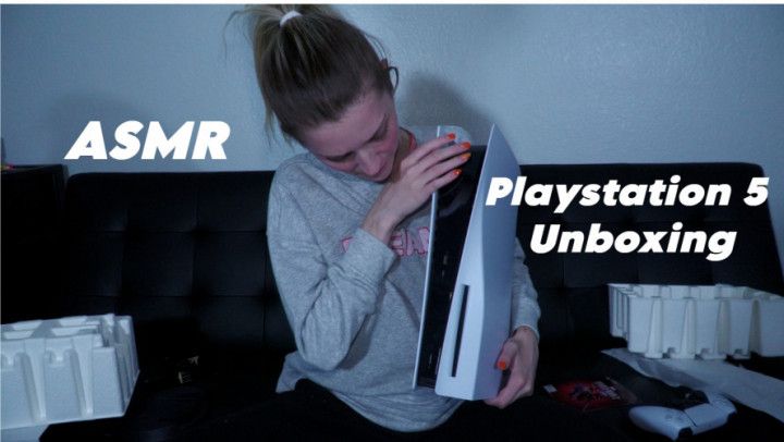 ASMR-Playstation 5 Unboxing