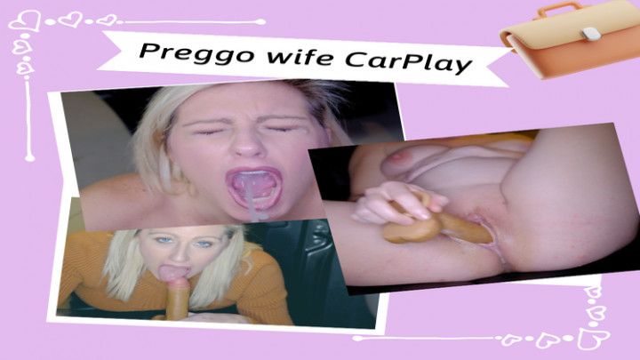 Pregnant wife fucks step-son in car