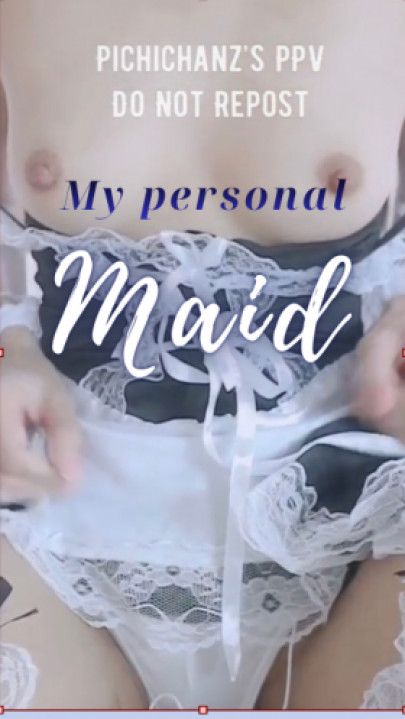 My personal Asian Maid training