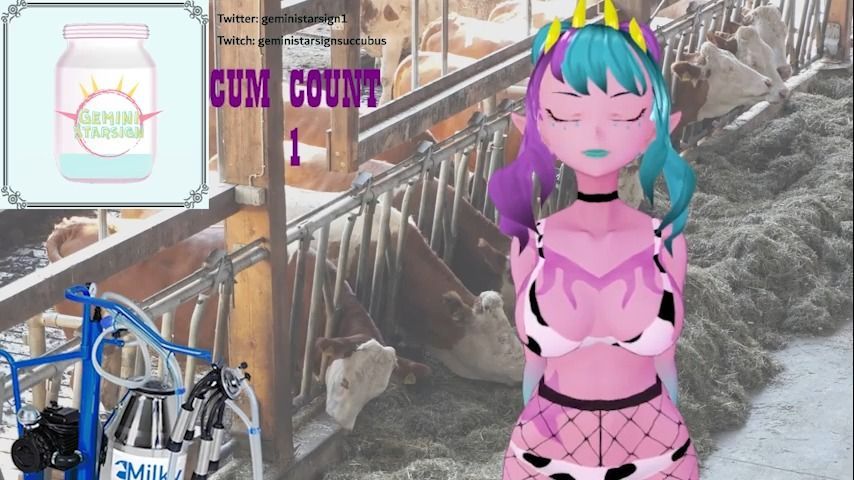 Milk a Vtuber! Hucow Lactation