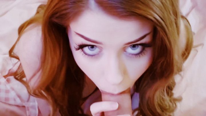 PETITE 18 yr old SUCKING &amp; RUBBING DICK