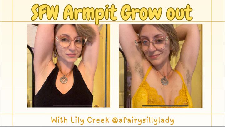 SFW Armpit Grow out