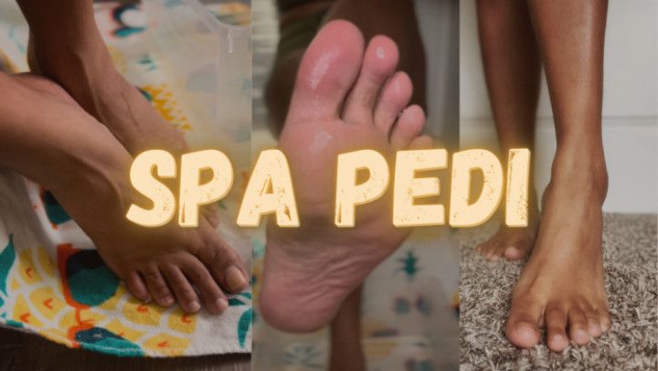 Massage, Scrub, Lotion Complete Spa Pedi