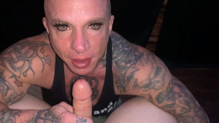 Bald Blowjob