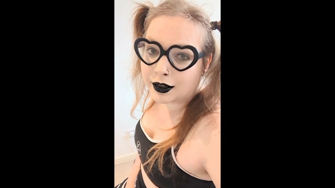 Goth step-Mommy Decides to Ride and Degrade You - POV