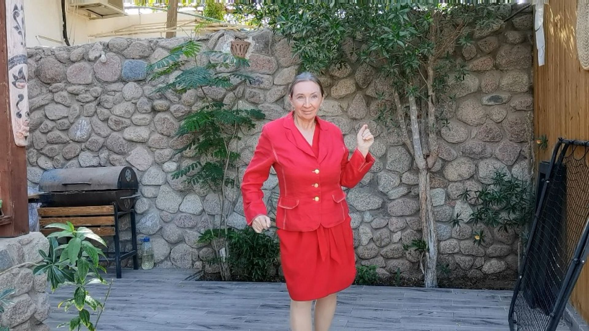 Woman in Red, A Dance to Remember