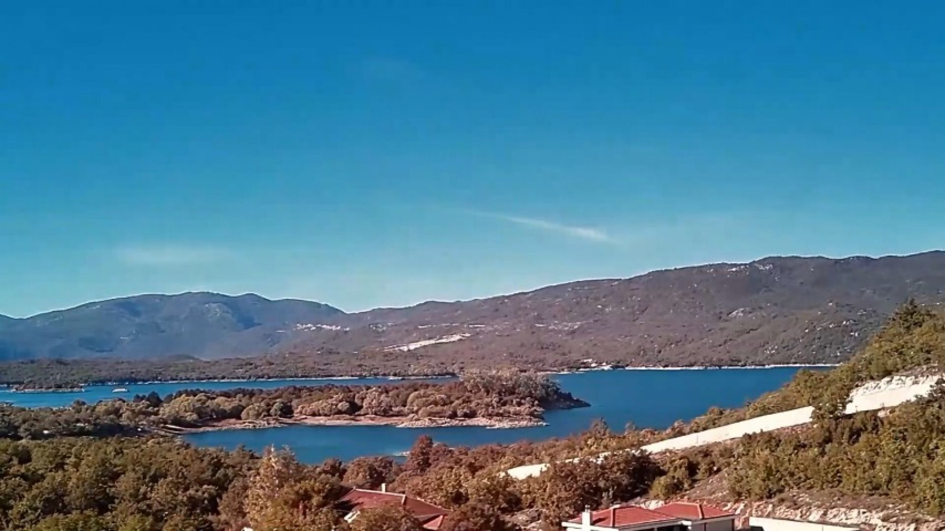 Traveling in beautiful mountains