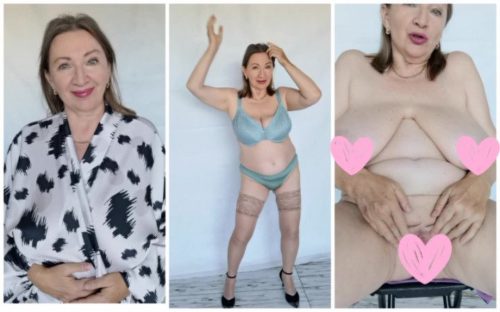 Granny seducing you and get satisfaction POV