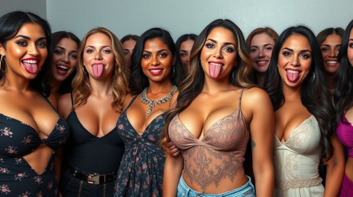 Milf edition ai tongues out special