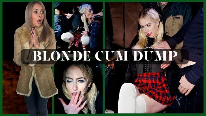 Blonde Cum Dump