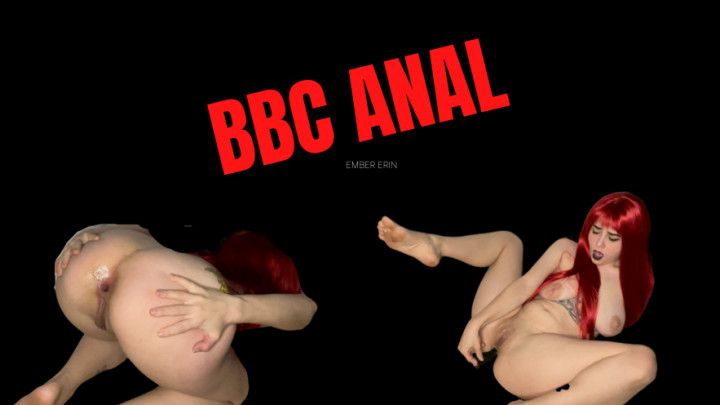 BBC Anal Masturbation