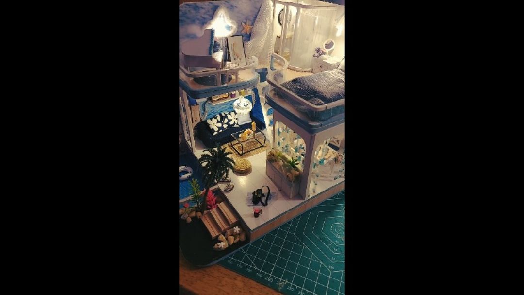 Miniature Doll House Model