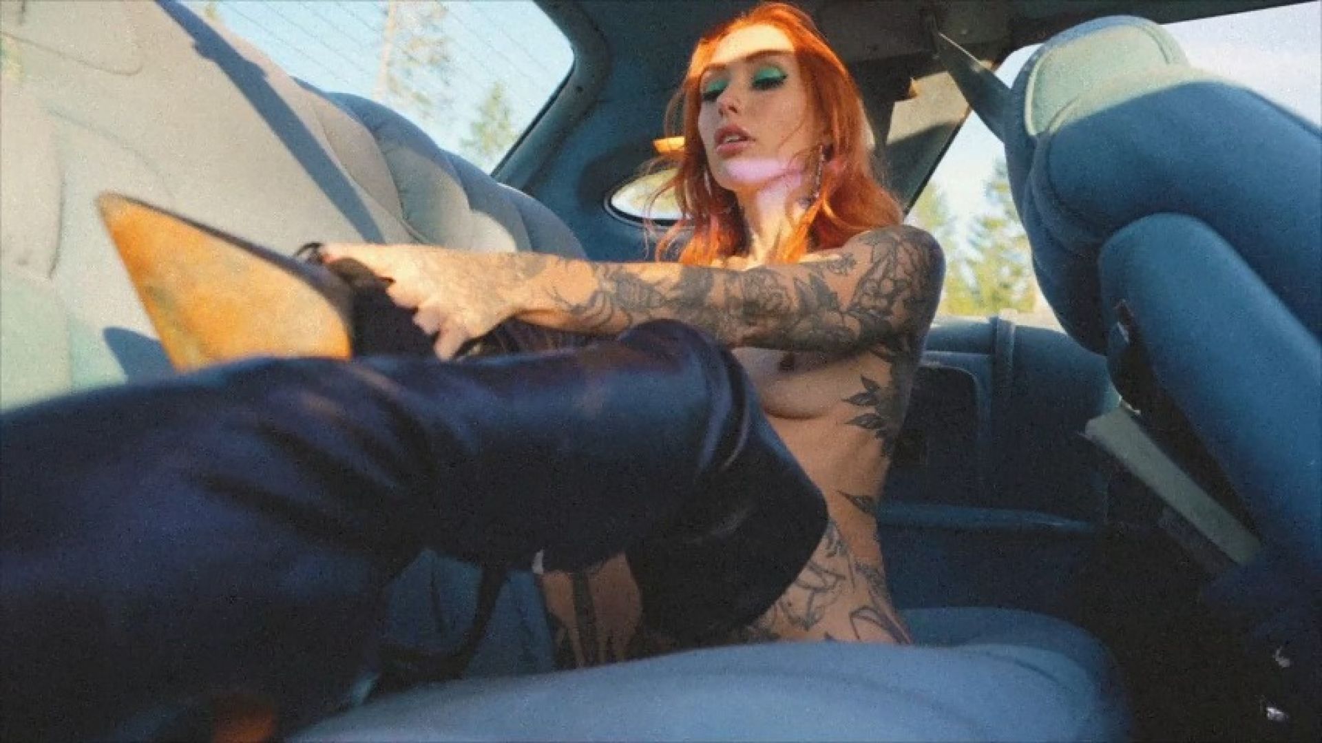 Just her Luck  - Solo Public &amp; car