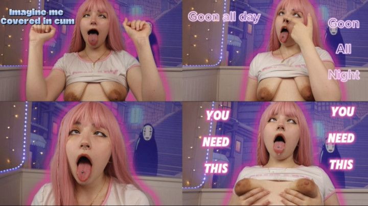 Ahegao egirl porn stepmommy wants you to goon for her