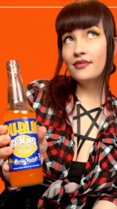 Trying Orange Dream Soda