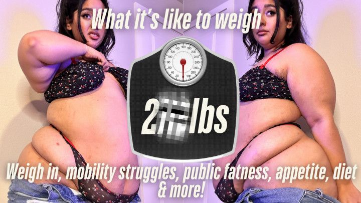 We Need To Talk About My Weight | Weigh In &amp; Fat Chat