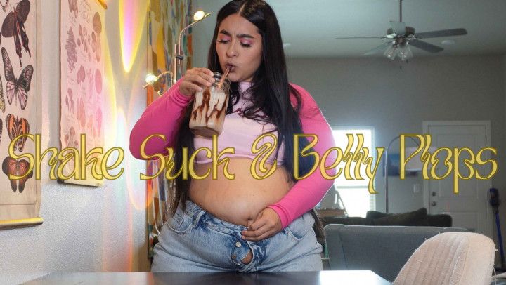 Weight Gain Shake Suck and Belly Plops