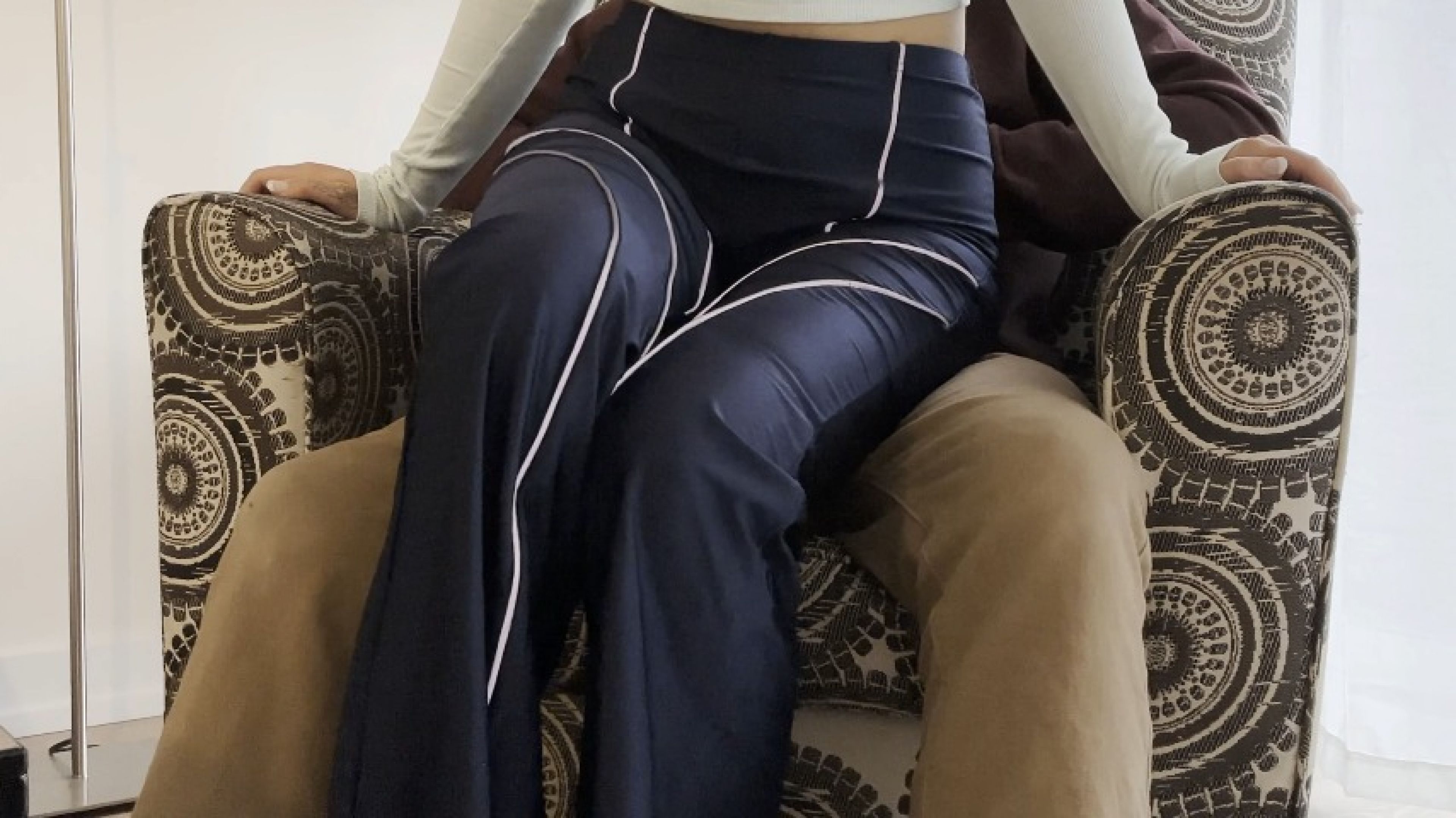 Farting On Step Daddy's Lap