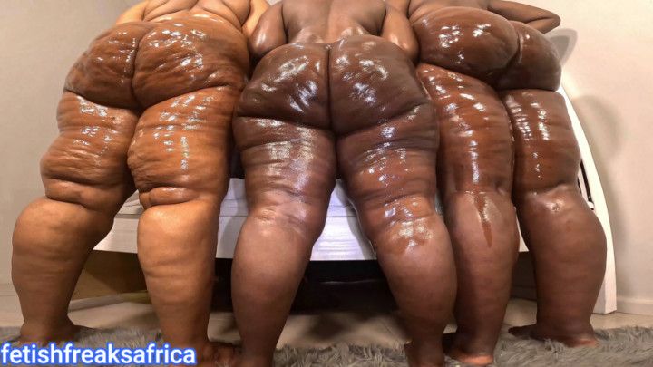 Triple Ass Shake And Twerk