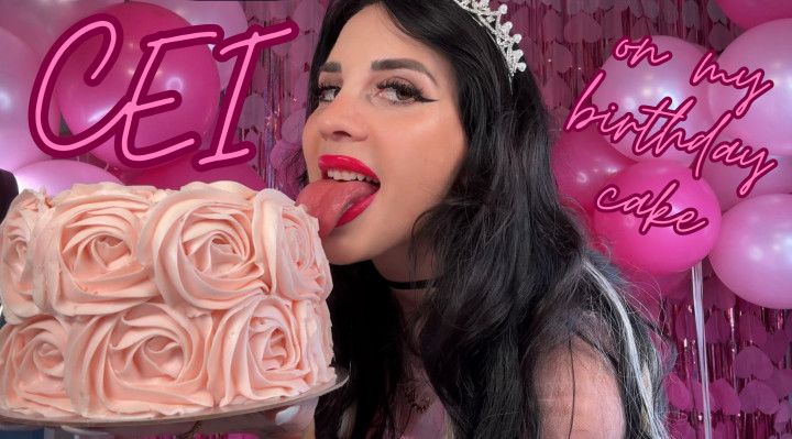 CEI on my Birthday Cake