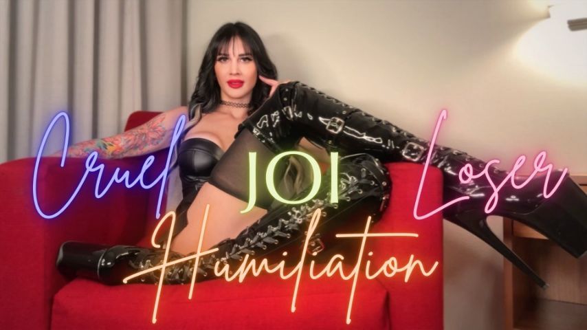 Cruel Loser Humiliation JOI