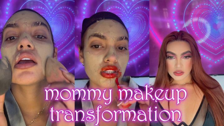 mommy makeup transformation