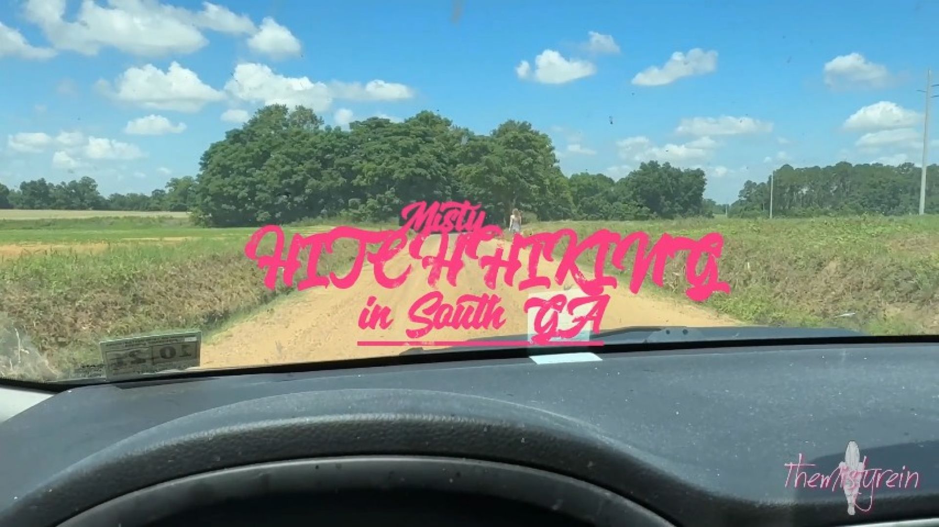 Misty Hitchhiking in South GA