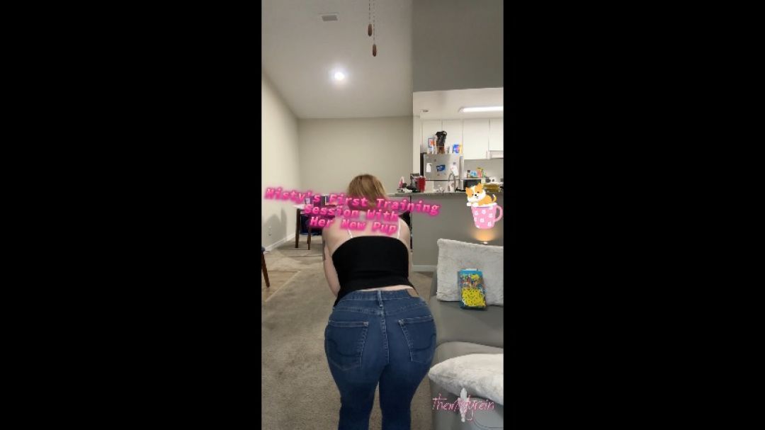 Misty's First Training Session With Good Boi