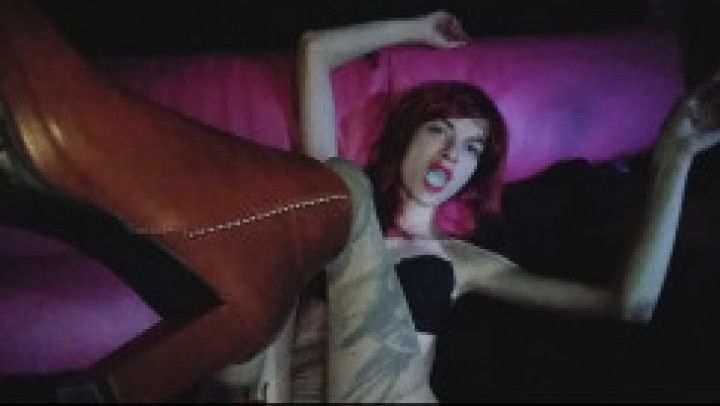 Brown filter, brown boots