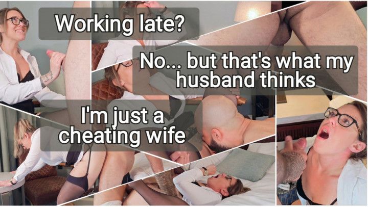 Naughty wife: Cheating after work in hotel with Tommy