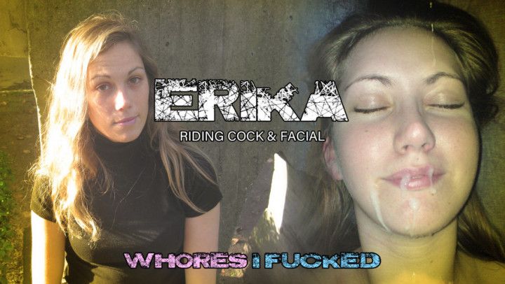 Erika | Riding cock & Facial