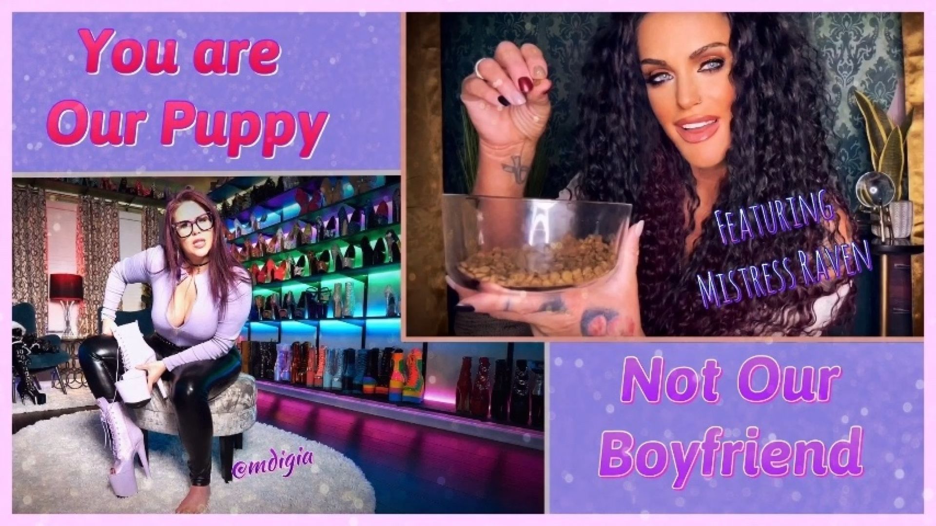 YOU ARE OUR BOOT BITCH - YOU ARE NOT BOYFRIEND MATERIA