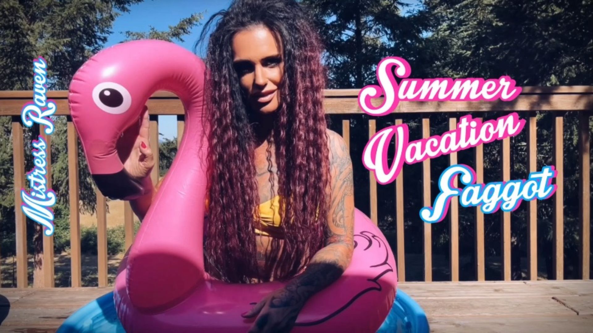 SUMMER VACATION FAGGOT